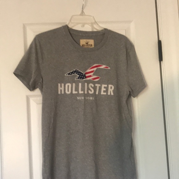 😎 HOLLISTER NEW YORK T-SHIRT 😎 - Picture 1 of 3